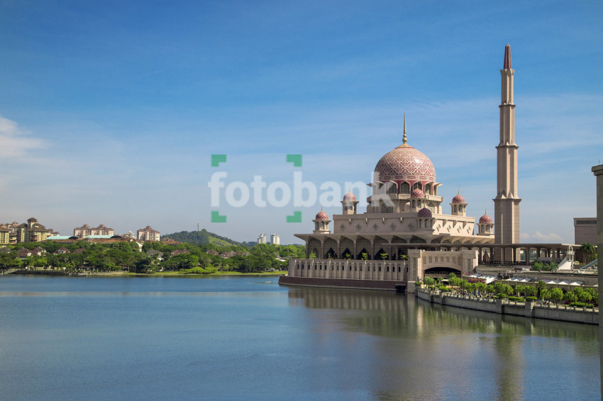 Putra Mosque in Putrajaya Malaysia