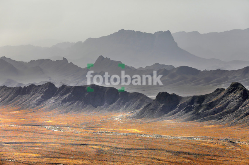 Black Mountains in the winter Natural landscape