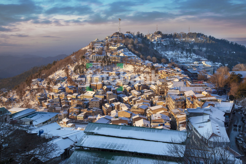 Murree Hill in the Winter