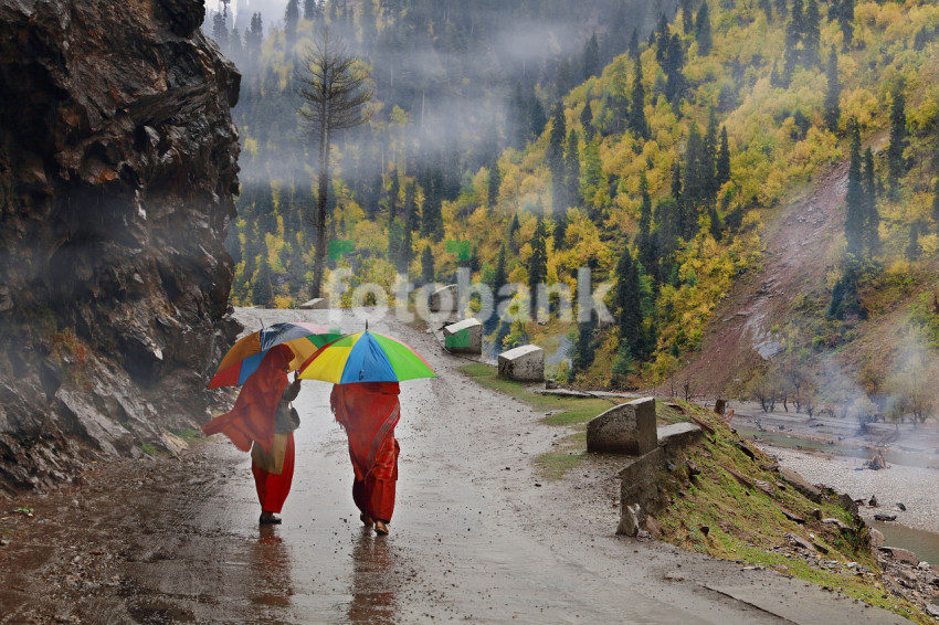 Rainy Season in Azad Kashmir Pakistan