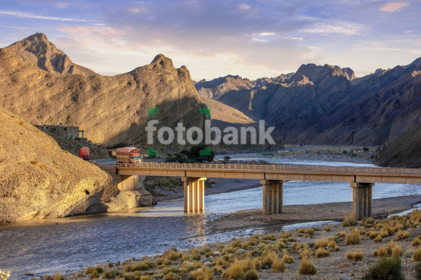 A Bridge on the River Under the Mountains