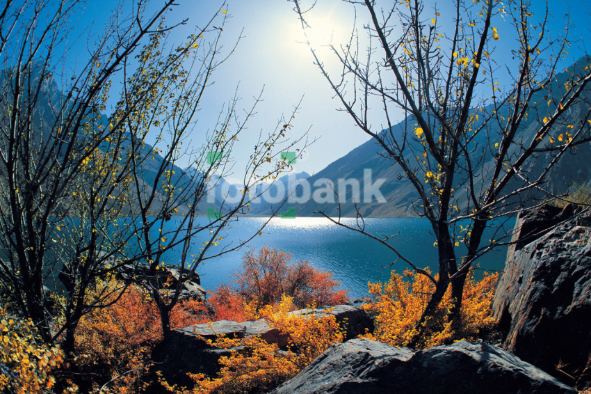 An Afternoon in the mountains Beautiful landscape of karakoram