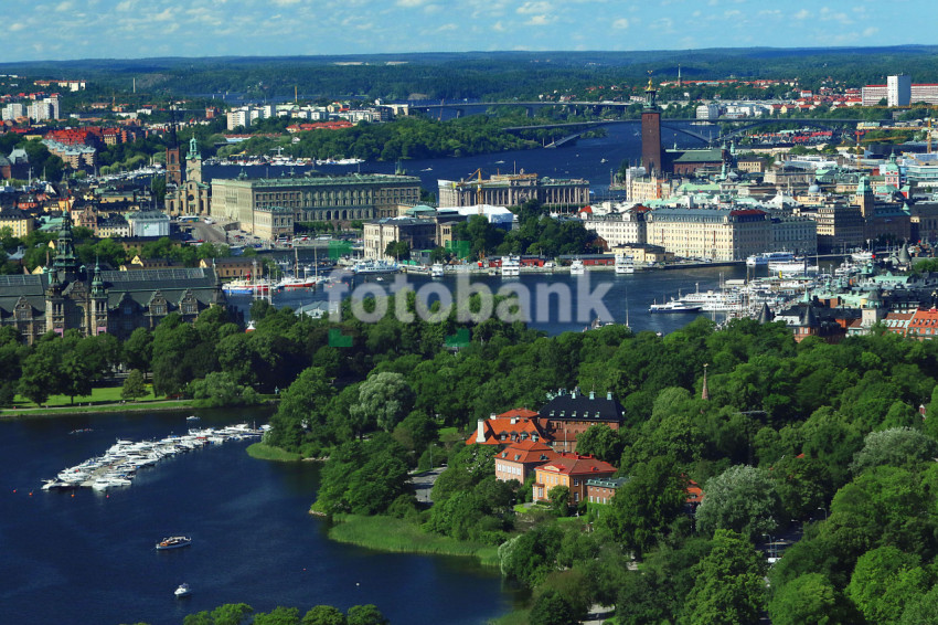 Stockholm City Beautiful Building