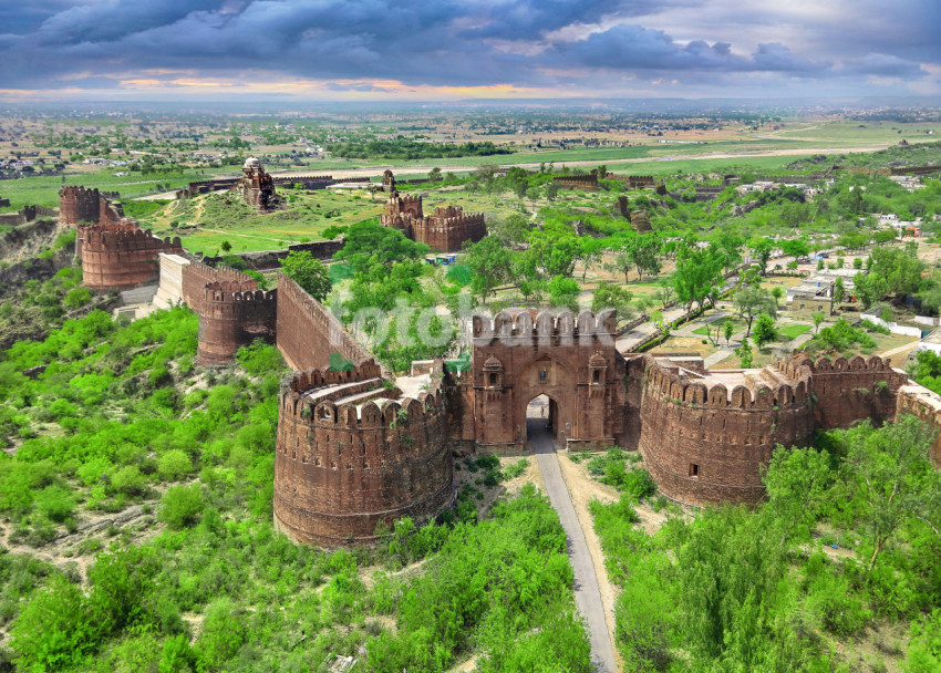 A Beautiful View of Rohtas Fort Jehlum Pakistan