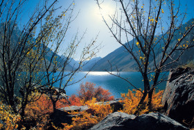 An Afternoon in the mountains Beautiful landscape of karakoram