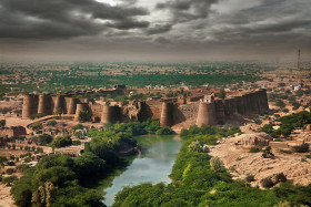 Derawar Fort Bahawalpur Pakistan Drone Photo