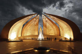 Pakistan Monument in Islamabad Beautiful Architecture