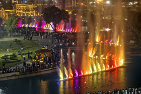 Park View City Islamabad Downtown Water show