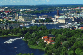 Stockholm City Beautiful Building